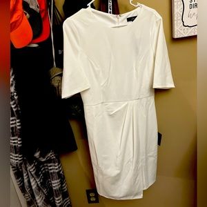 Lulus Westwood white half sleeve dress